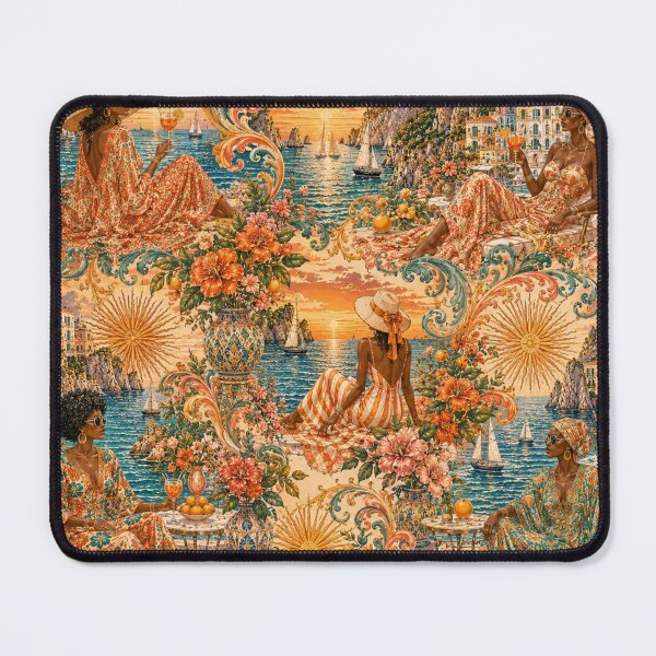 Item preview, Melanated Travels : Capri Sunset designed and sold by BlessedBlackBeautiful.