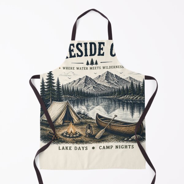 Item preview, Lakeside Camp Camping Lake Outdoor Adventure Design designed and sold by TeeVerse27.