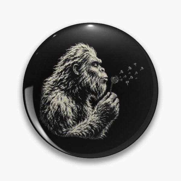 Item preview, Sasquatch Blowing Dandelion  designed and sold by Gbriel3.