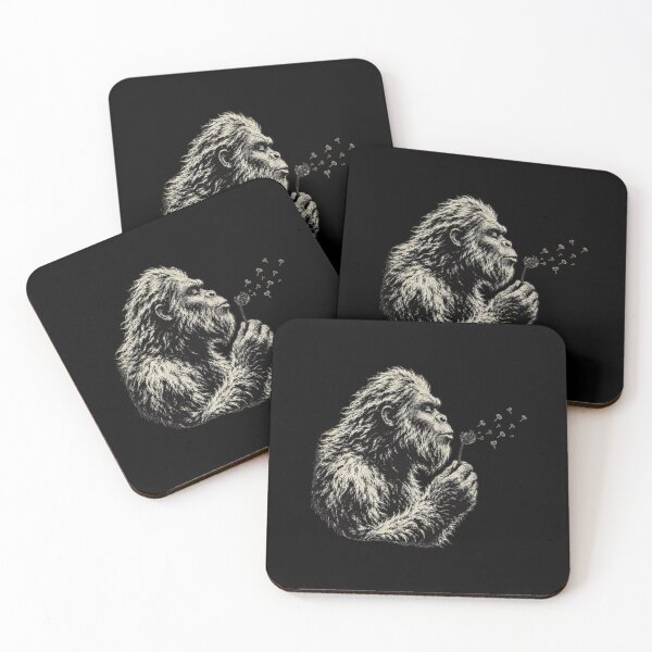 Item preview, Sasquatch Blowing Dandelion  designed and sold by Gbriel3.