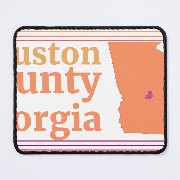 Item preview, Houston County Georgia Highlighted on State Map designed and sold by TheIconSmith.