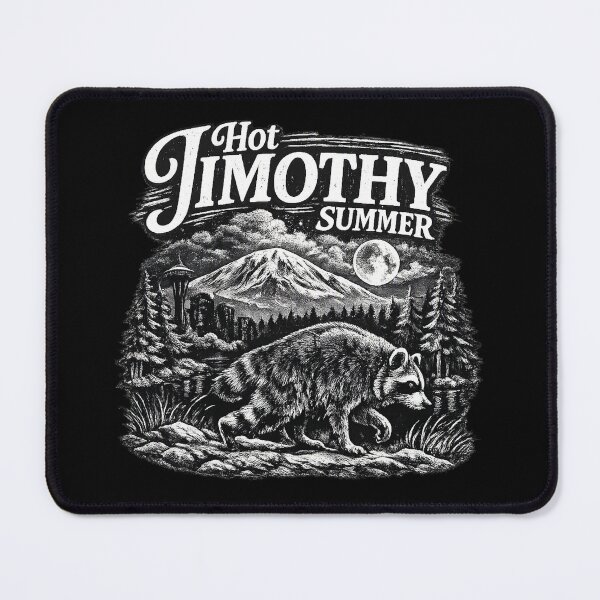 Item preview, Hot Jimothy Summer Seattle raccoon vintage designed and sold by helenostore.