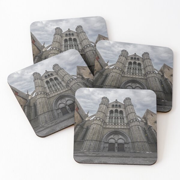 Item preview, Bruges, Belgium - Panoramic of Entrance to Onze-Lieve-Vrouwekerk designed and sold by jrtwynam.