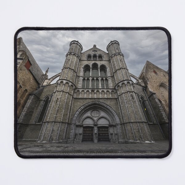 Item preview, Bruges, Belgium - Panoramic of Entrance to Onze-Lieve-Vrouwekerk designed and sold by jrtwynam.
