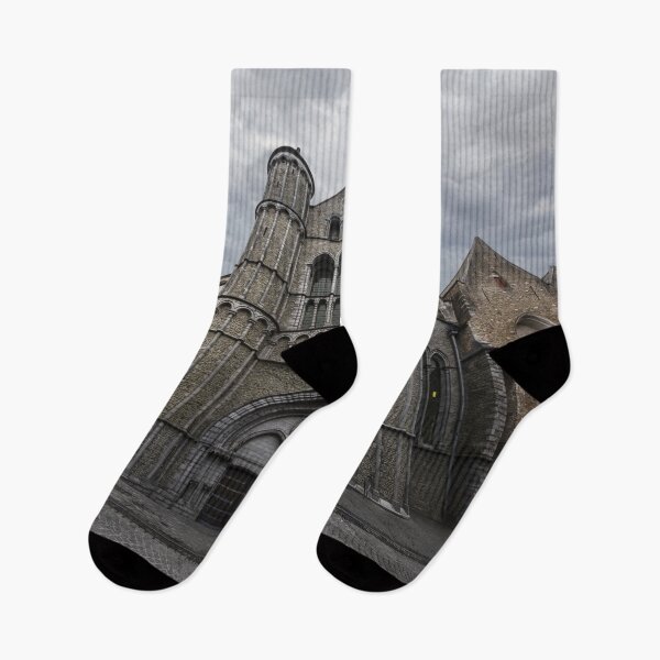 Item preview, Bruges, Belgium - Panoramic of Entrance to Onze-Lieve-Vrouwekerk designed and sold by jrtwynam.