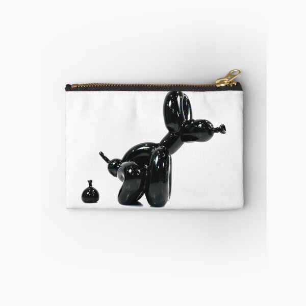 Item preview, Colorful Balloon Dog Pop Art: Aesthetic Balloon Animal Silhouette and Modern Sculptures Fan Art designed and sold by benja-08.
