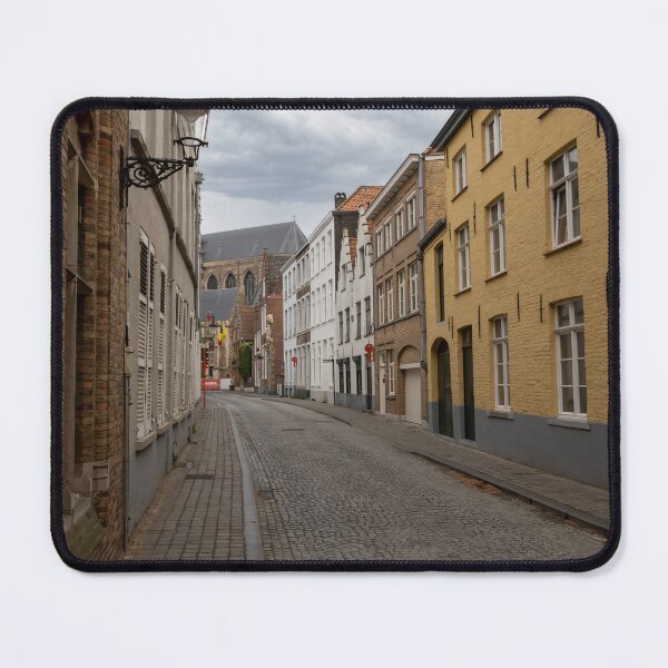 Item preview, Bruges, Belgium - Quiet Heilige-Geeststraat Cityscape designed and sold by jrtwynam.
