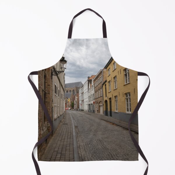 Item preview, Bruges, Belgium - Quiet Heilige-Geeststraat Cityscape designed and sold by jrtwynam.