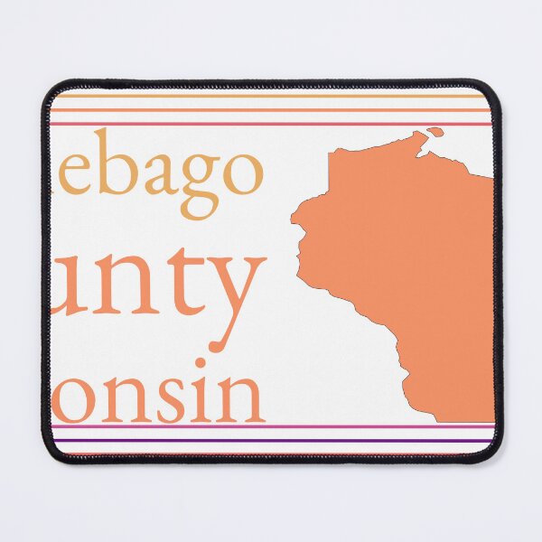 Item preview, Winnebago County Wisconsin Highlighted on State Map designed and sold by TheIconSmith.