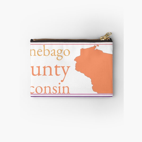 Item preview, Winnebago County Wisconsin Highlighted on State Map designed and sold by TheIconSmith.