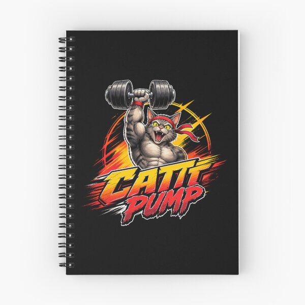 Item preview, Pawmp It Up Funny Gym Cat – Weightlifting Cat Lover Design, Funny Workout Gift designed and sold by AYACHI90.