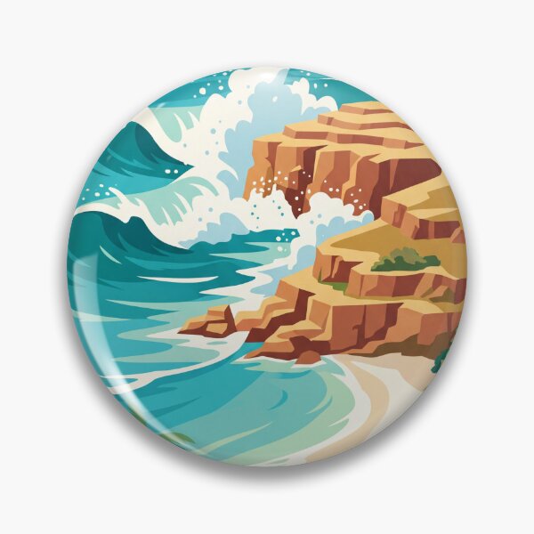 Item preview, Nusa Dua Indonesia Vintage Travel Poster – Bali Beach Retro Art designed and sold by Bomax121.