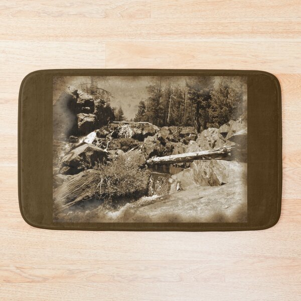 Item preview, Forest Waterfall in Sepia designed and sold by Robert Ball.
