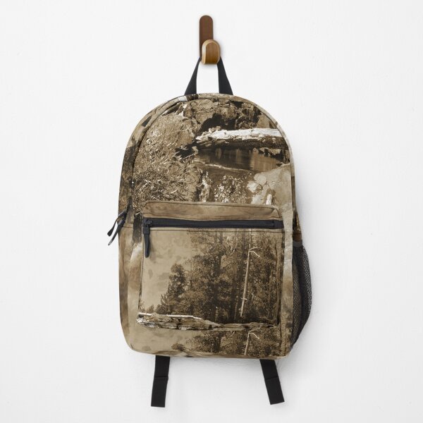Item preview, Forest Waterfall in Sepia designed and sold by Robert Ball.