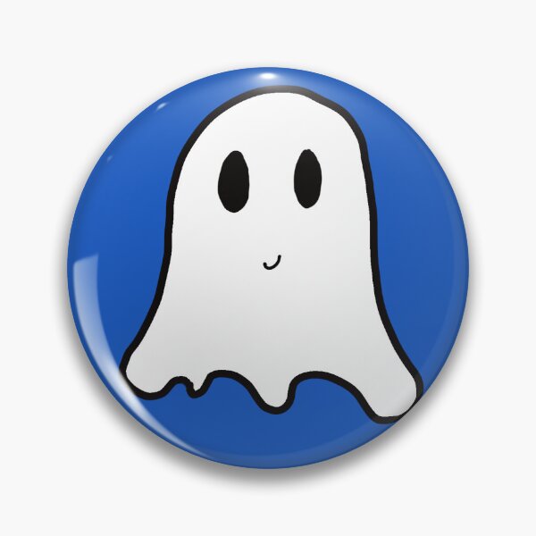 Item preview, Happy little ghost designed and sold by MarginaliaMagic.