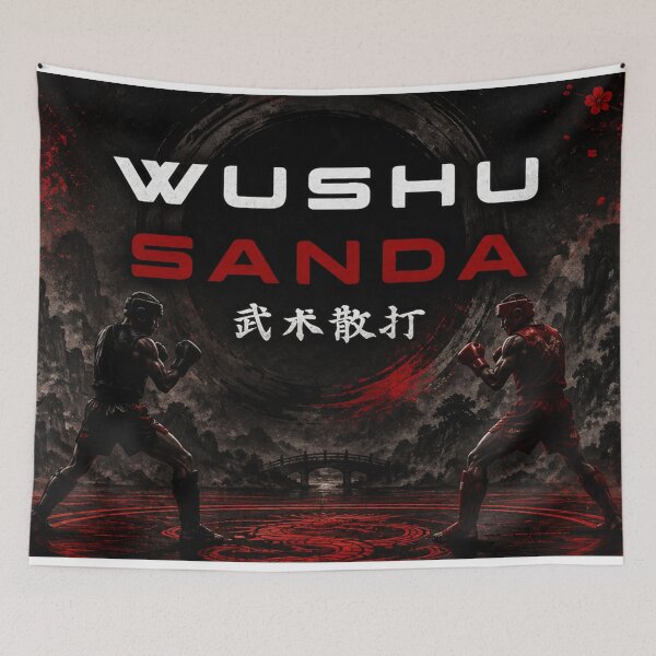 Item preview, Wushu Sanda: The Spirit of Chinese Combat designed and sold by Fei Long Design Hub.