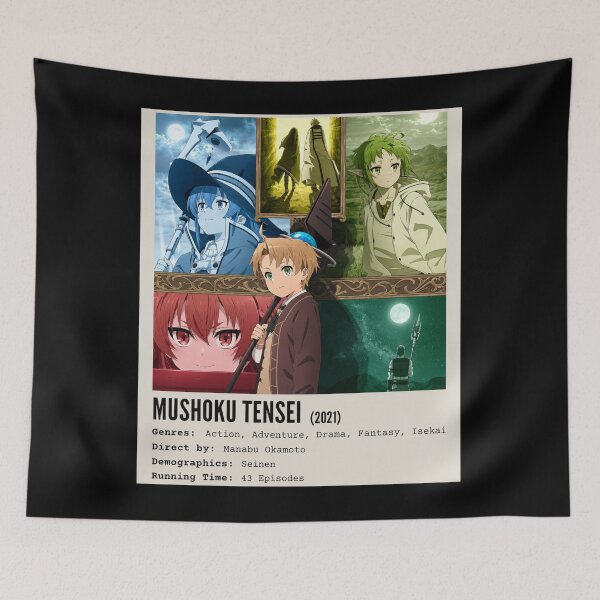Item preview, Mushoku Tensei Jobless Reincarnation designed and sold by Malakiacount.