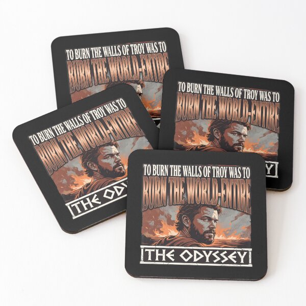 Item preview, To Burn The Walls Of Troy Was To Burn The World Entire - The Odyssey Film designed and sold by Enea Kelo.