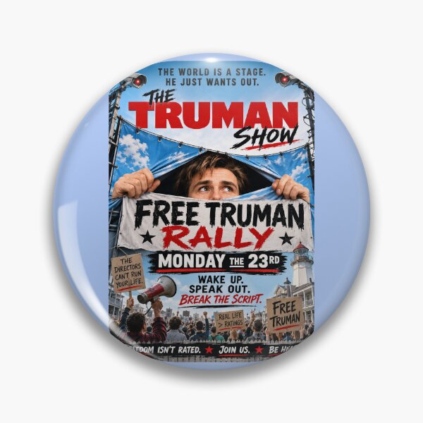 Item preview, Free Truman Rally Poster! designed and sold by Bruce Custom Creations.