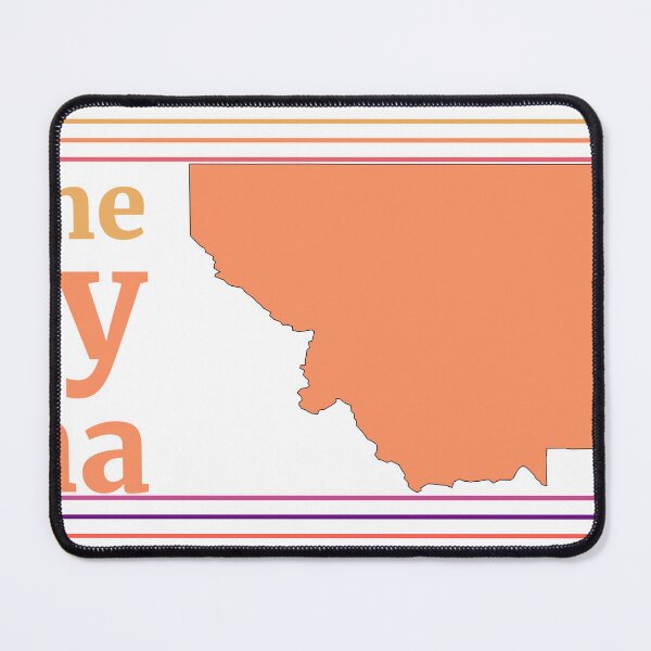 Item preview, Yellowstone County Montana Highlighted on State Map designed and sold by TheIconSmith.