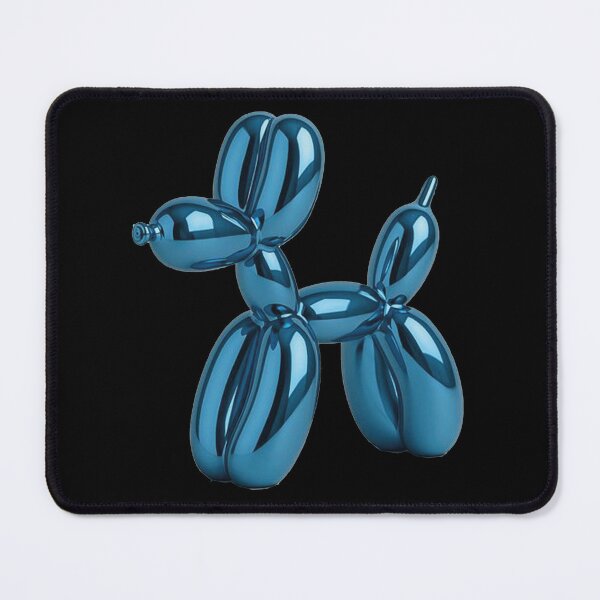Item preview, Colorful Balloon Dog Pop Art: Aesthetic Balloon Animal Silhouette and Modern Sculptures Fan Art designed and sold by benja-08.