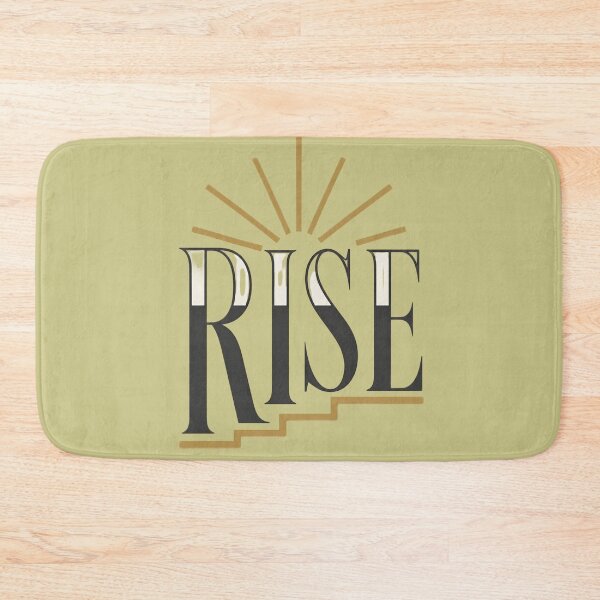 Item preview, Rise Inspirational One Word Typography Design designed and sold by Tharaazu.