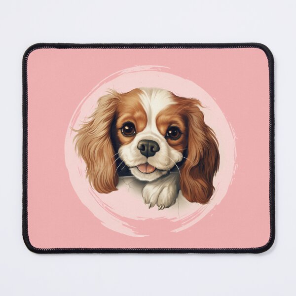 Item preview, Cavalier King Charles Spaniel sweet dog designed and sold by HeartInThisArt .