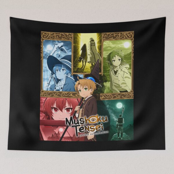 Item preview, Mushoku Tensei Jobless Reincarnation designed and sold by Malakiacount.