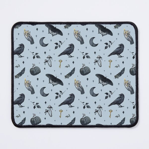 Item preview, Gothic pattern on blue designed and sold by Ellen Wilberg.