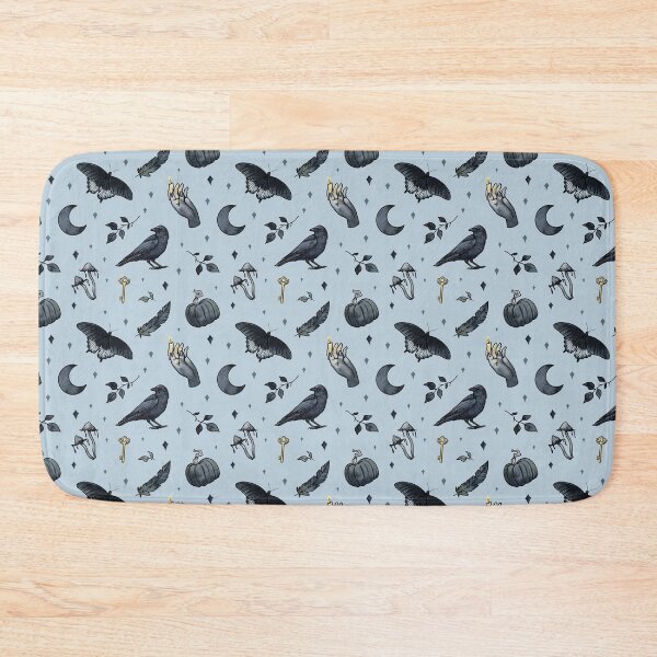 Item preview, Gothic pattern on blue designed and sold by Ellen Wilberg.