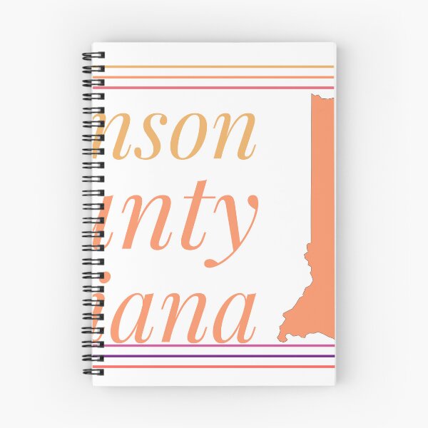 Item preview, Johnson County Indiana Highlighted on State Map designed and sold by TheIconSmith.