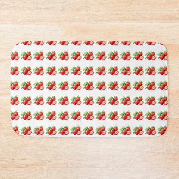 Item preview, Watercolor Strawberry Botanical Fruit, Fresh Summer designed and sold by Moizento.