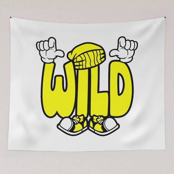 Item preview, Wild - UNIVERSAL Typography Character Bold Funny designed and sold by NFTWords.