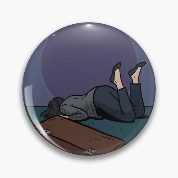 Item preview, Escape Is Impossible Retro Minimalist Comic Poster designed and sold by DuckOddity.