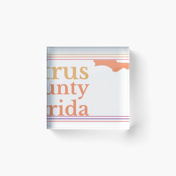 Item preview, Citrus County Florida Highlighted on State Map designed and sold by TheIconSmith.