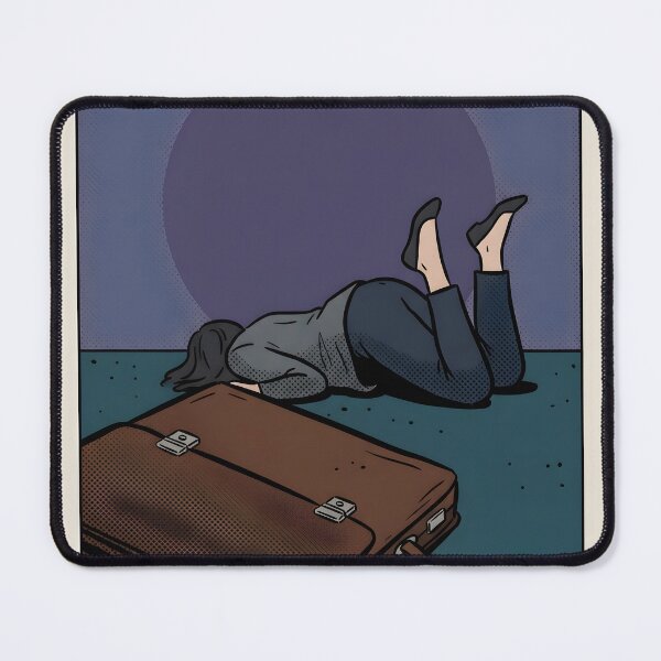 Item preview, Escape Is Impossible Retro Minimalist Comic Poster designed and sold by DuckOddity.