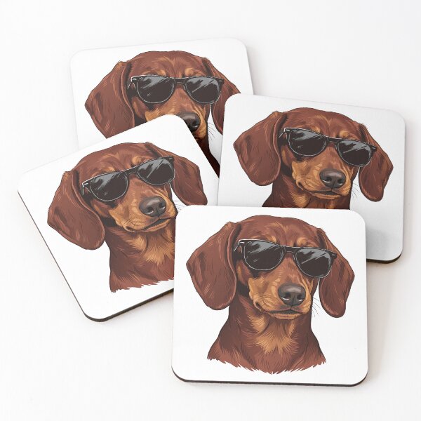 Item preview, Cool Dachshund designed and sold by VelvetRoom.