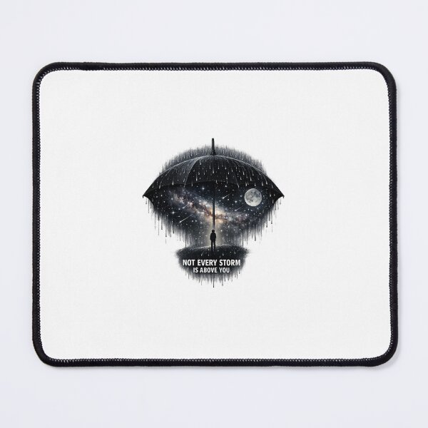 Item preview, Not Every Storm Is Above You | Cosmic Umbrella Surreal Art designed and sold by Norique_7.