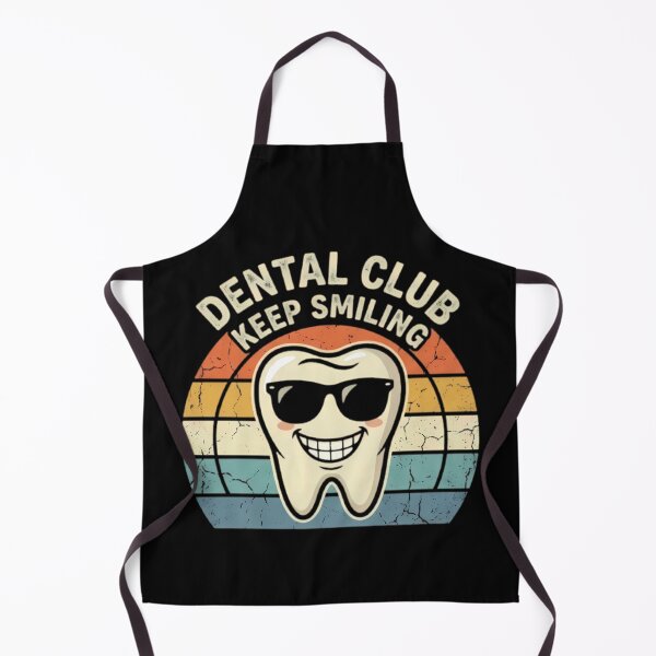 Item preview, Dental Club Keep Smiling Retro designed and sold by Linework Studio.