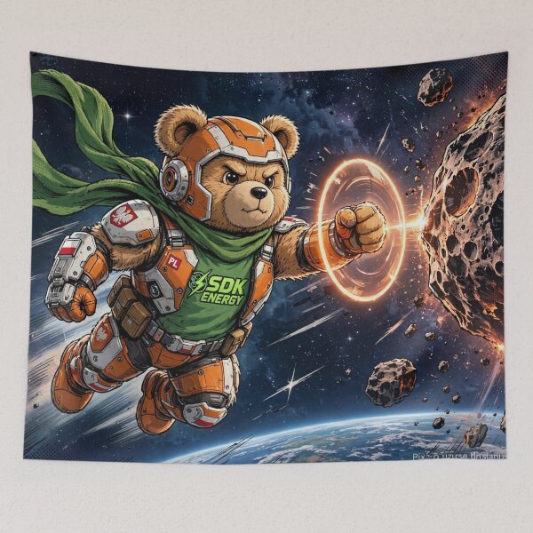 Item preview, AnimalVersum Space Bear Hero – Cosmic Guardian designed and sold by SDKENERGY.