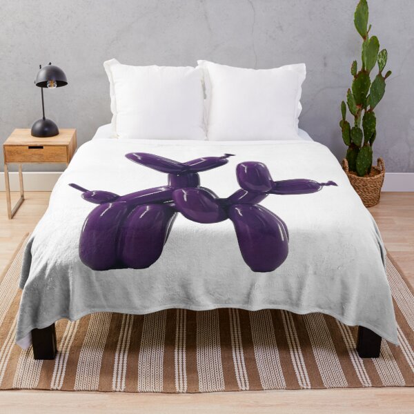 Item preview, Colorful Balloon Dog Pop Art: Aesthetic Balloon Animal Silhouette and Modern Sculptures Fan Art designed and sold by benja-08.