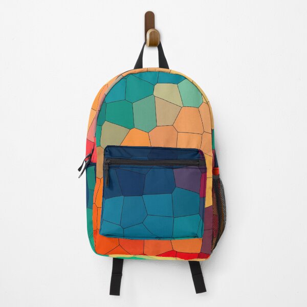 Item preview, Fractured Sunset – Geometric Mosaic Abstract Color Design designed and sold by BuckaBaby.