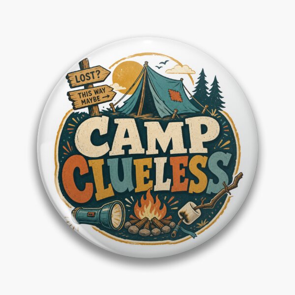 Item preview, Camp Clueless  designed and sold by pikeprints.