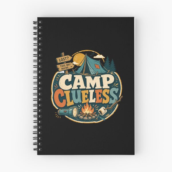Item preview, Camp Clueless  designed and sold by pikeprints.
