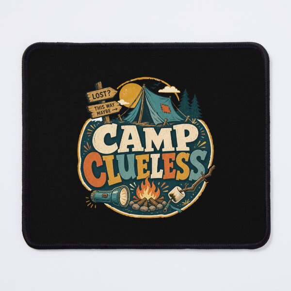 Item preview, Camp Clueless designed and sold by pikeprints.