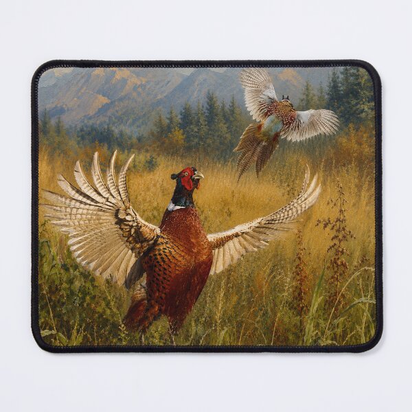 Item preview, Pheasant Forever – Upland Hunting Wildlife Art | Ring-Necked Pheasant Painting designed and sold by TammyHunterArt.