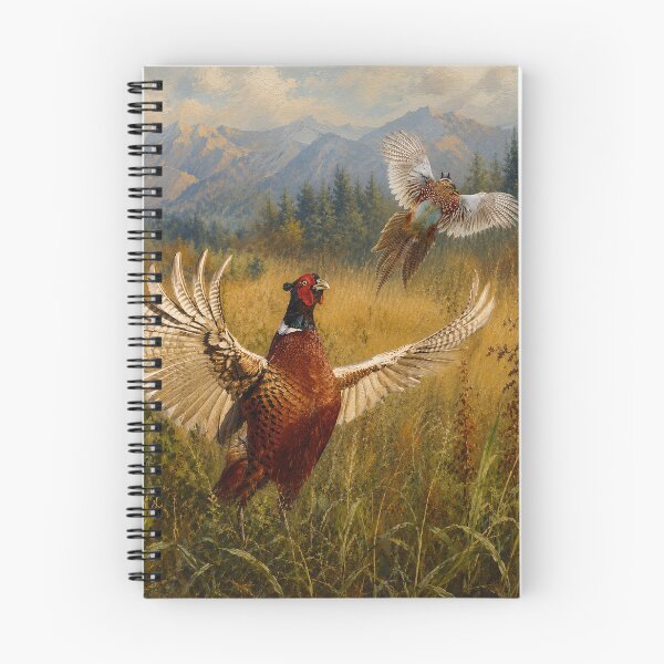 Item preview, Pheasant Forever – Upland Hunting Wildlife Art | Ring-Necked Pheasant Painting designed and sold by TammyHunterArt.