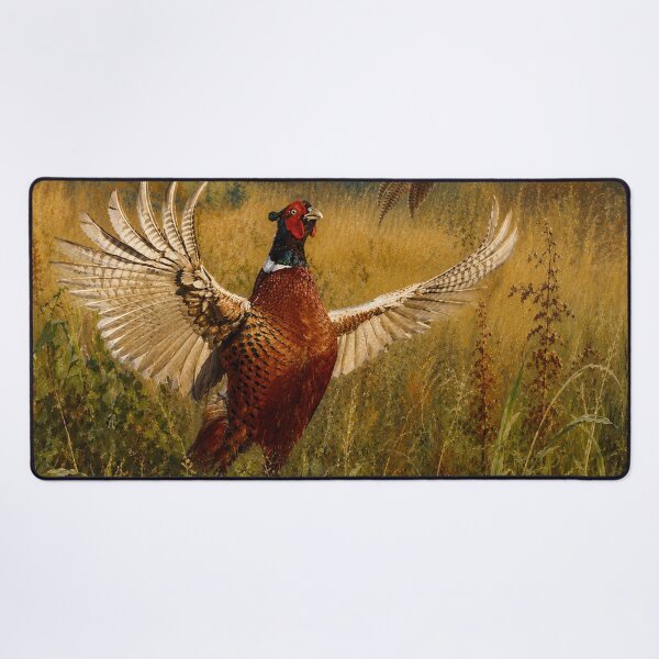 Item preview, Pheasant Forever – Upland Hunting Wildlife Art | Ring-Necked Pheasant Painting designed and sold by TammyHunterArt.