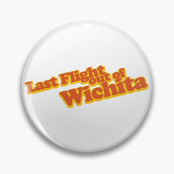 Item preview, Last Flight Out of Wichita Logo - Red/Yellow designed and sold by The Comic Book Writer.