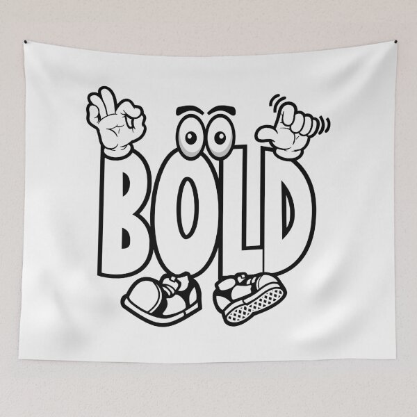 Item preview, Bold - UNIVERSAL Words Character Bold Retro designed and sold by NFTWords.